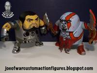 Batsu Kratos with Exposed Booty! (God of War) Custom Action Figure