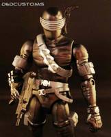 Snake Eyes V2 Marvel Legends Style (G.I. Joe) Custom Action Figure