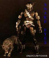 Snake Eyes V2 Marvel Legends Style (G.I. Joe) Custom Action Figure