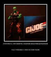 Beachhead Marvel Legends Style Action Figure (G.I. Joe) Custom Action Figure