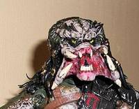 Unmasked Blood Tooth Predator (Predator) Custom Action Figure