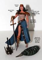 Lady Sif (Marvel Legends) Custom Action Figure