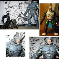 Ultimate Rhino (Marvel Legends) Custom Action Figure