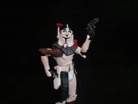 Commander Wolf (Star Wars Clone Wars) Custom Action Figure