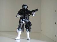 Black Hawk Commando Charcoal (Star Wars Clone Wars) Custom Action Figure