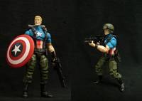 Captain America: a Real American Hero (Marvel Universe) Custom Action Figure