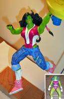 She-Hulk (Marvel) Custom Action Figure