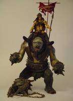 Troll Rider of Mordor (Lord of the Rings) Custom Action Figure