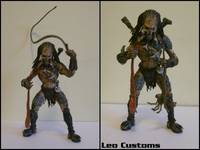 Full Articulated Wolf PREDATOR (Predator) Custom Action Figure