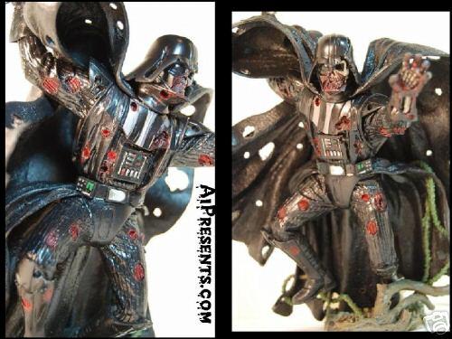 Zombie Darth Vader (Star Wars) Custom Action Figure