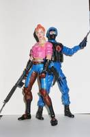 Redmist's Zaranna & Cobra Grunt (G.I. Joe on the Streets) Custom Action Figure