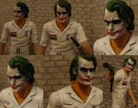 Nurse Joker Version 2 - Batman - the Dark Knight (Movie Masters) Custom Action Figure