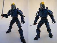 Bungi-Armor Spartan (Halo) Custom Action Figure