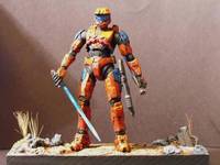 Custom Halo Figure - Deadpool Armor (Halo) Custom Action Figure