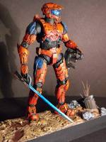Custom Halo Figure - Deadpool Armor (Halo) Custom Action Figure