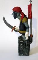 Capt. Cracker Mini-Bust (Thundercats) Custom Action Figure
