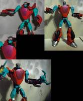 Transformers Animated Rapido (Transformers - Animated) Custom Action Figure