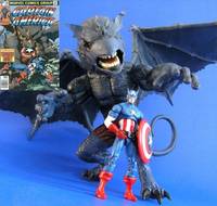 Cap VS Dragon Man (Marvel Universe) Custom Action Figure