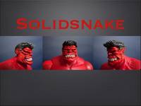 Red Hulk Head Sculpt (Marvel Legends) Custom Miniature / Figurine