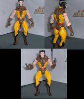 Wolverine Brown Suit (Marvel Legends) Custom Action Figure
