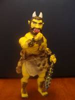 Yellow Oni (Mego) Custom Action Figure