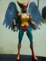 Hawkgirl Goes Blonde (DC Universe) Custom Action Figure
