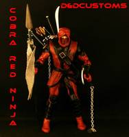 Cobra Red Ninja (G.I. Joe) Custom Action Figure