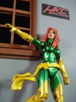 Phoenix (Green Outfit) (Marvel Universe) Custom Action Figure