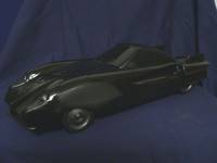 Batmobile (Challange Custom) (DC Universe) Custom Action Figure
