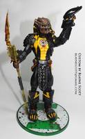 Sinestro Corp. PREDATOR Yellow Lantern (Green Lantern) Custom Action Figure