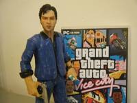 Tommi Vercetti (Grand Theft Auto) Custom Action Figure