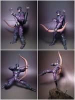 House of M Hawkeye (Marvel Legends) Custom Action Figure