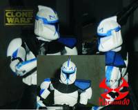 Captain Rex (Star Wars Clone Wars) Custom Action Figure