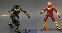 Justice League HALO 3 STYLE (Halo) Custom Action Figure