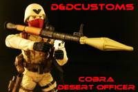 Cobra Desert Officer Red (G.I. Joe) Custom Action Figure