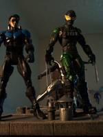Nightwing (Batman) Custom Action Figure