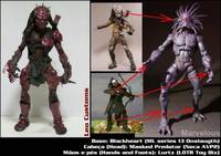 Red Bastard Predator (Predator) Custom Action Figure