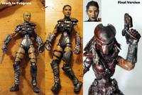 Machiko Noguchi, Human PREDATOR (Final Battle) (Predator) Custom Action Figure