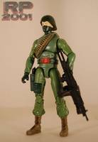 Cobra Machine Gun Soldier (Jungle Squad) (G.I. Joe) Custom Action Figure