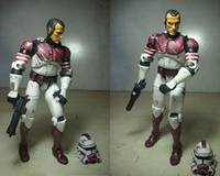 Shock Trooper (Star Wars Clone Wars) Custom Action Figure