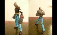Alex Mercer with Hammer Fists (Prototype) Custom Action Figure