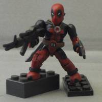 Deadpool Mega Bloks (Marvel) Custom Miniature / Figurine