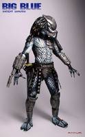 Big Blue Predator (Predator) Custom Action Figure