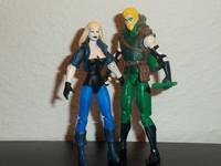Green Arrow & Black Canary (DC Infinite Heroes) Custom Action Figure