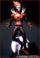 Red Lantern Ghost Rider (DC Universe) Custom Action Figure