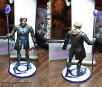 HALLOWEEN: Michael Myers Indigo Lantern (Green Lantern) Custom Action Figure
