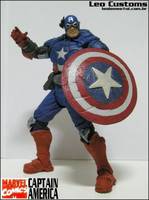 Captain America from the Future (Marvel Legends) Custom Action Figure