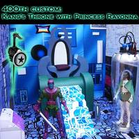 My 400th Custom - Kang's Throne Room with Princess Ravonna (Marvel Legends) Custom Action Figure