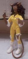 April, the Catwoman from Channel Six (Teenage Mutant Ninja Turtles) Custom Action Figure