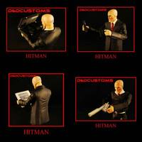 Hitman Agent 47 Marvel Legends (Hitman) Custom Action Figure